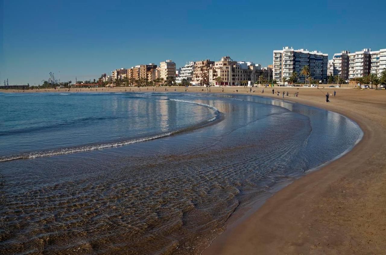 Ático MEDITERRANEO 8 wifi Puerto de Sagunto Exterior foto